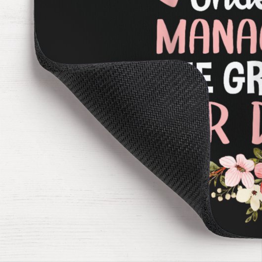 Retired Under New Management See Grandkids Retirem Mousepad (Ecke)