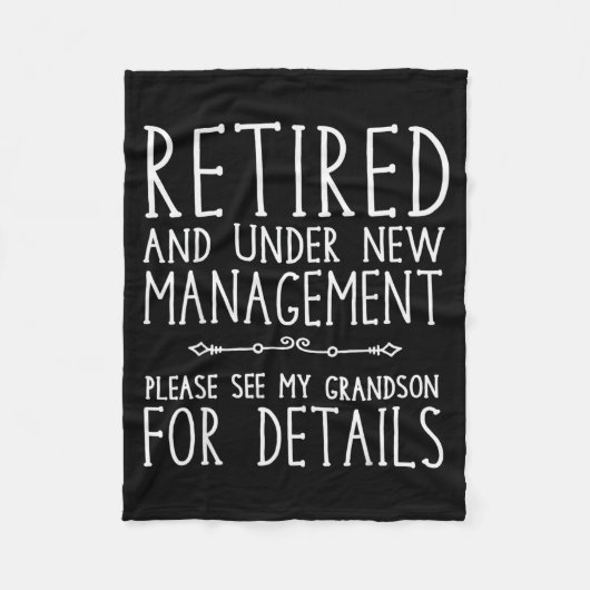 Retired Under New Management - See Grandson For De Fleecedecke (Vorderseite)