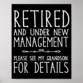 Retired Under New Management - See Grandson For De Poster (Vorne)