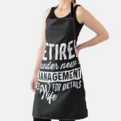 retired under new management see wife for details. schürze (InSitu)