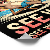 Retired Under New Management See Wife Funny Retire Poster (Ecke)