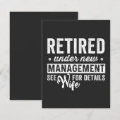 Retired under new management wife for details. dankeskarte (Vorne/Hinten)