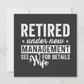 Retired under new management wife for details. einladung (Vorderseite)
