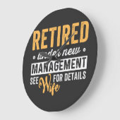 Retired under new management wife for details. große wanduhr (Winkel)