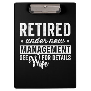 Retired under new management wife for details. klemmbrett