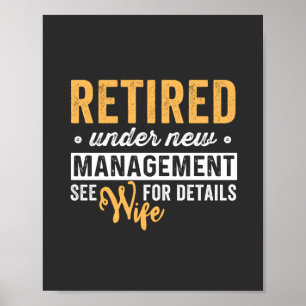 Retired under new management wife for details. poster