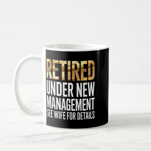 Retired Us Army Under New Management See Wife For  Kaffeetasse (Links)
