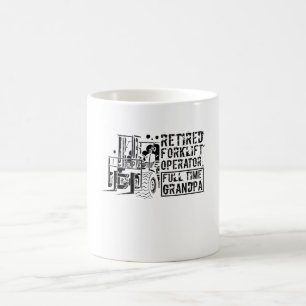 Retired warehouse worker kaffeetasse