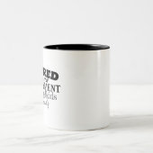 Retired Zweifarbige Tasse (Mittel)