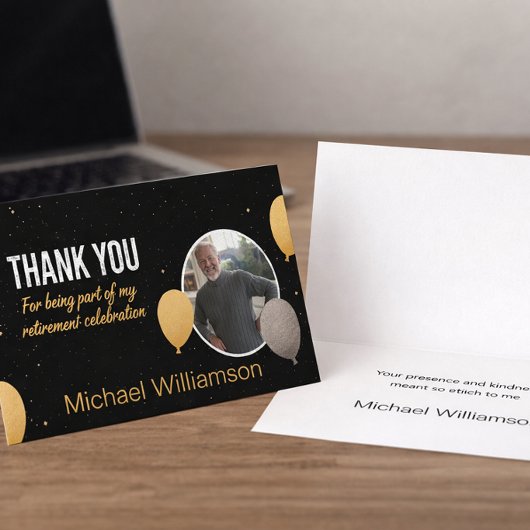 Retiree Appreciation Folded Dankeskarte