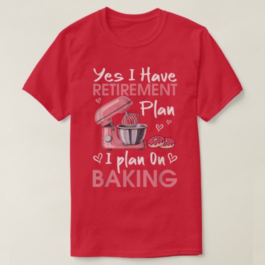 Retiree Bakin T-Shirt (Design vorne)