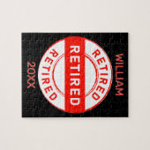 Retiree Fun! Geschenk für den Eigenbedarf Puzzle (Horizontal)