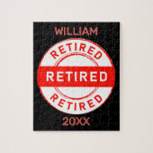 Retiree Fun! Geschenk für den Eigenbedarf Puzzle (Vertikal)