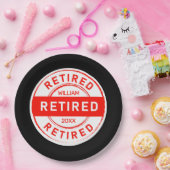 Retiree Fun! Party für die individuelle Altersvors Pappteller (Party)