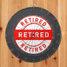 Retiree Fun! Rentenschenk Dartscheibe