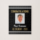 Retiree Geschenk! Puzzle bei der Foto-Rente (Vertikal)