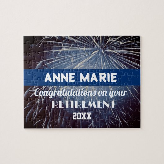 Retiree Geschenk! Puzzle für die individuelle Alte (Horizontal)