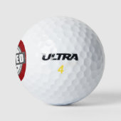Retiree Geschenk! Remüde Golfer Golfball (Logo)