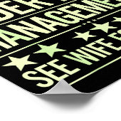 Retirement Art For Men Dad Husband Retired Retirem Poster (Ecke)