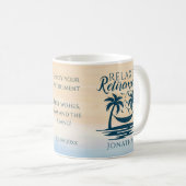 Retirement Beach Hammock Kaffeetasse (VorderseiteRechts)