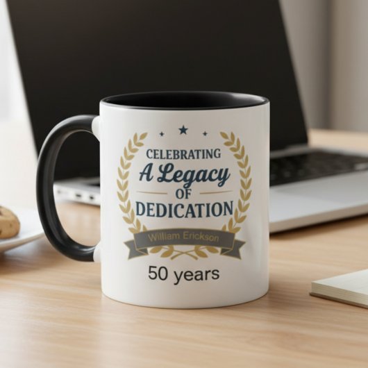 Retirement Celebration Coffee Mug for Colleague Tasse