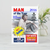 RETIREMENT - Einladung von FOTOS - Titelseite des (Stehend Vorderseite)