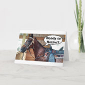 RETIREMENT=ES MUSS ODER WILL NICHT KARTE (Vorderseite)