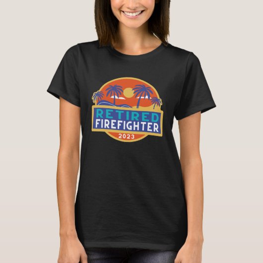 Retirement Firefighters Men Women Retired Firefigh T-Shirt (Vorderseite)