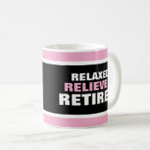 Retirement Fun Congrats Gift Kaffeetasse (VorderseiteRechts)