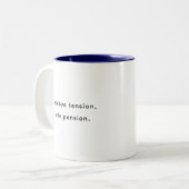 Retirement Funny & Inspirational Quotes Mug Zweifarbige Tasse (Vorderseite Links)