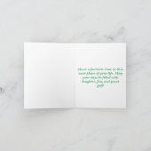 Retirement Golf Cavalier King Charles Spaniel Karte (Innenseite)