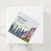 Retirement Gone Hiking Life is Better Mountains Geschenkanhänger (Beispiel)