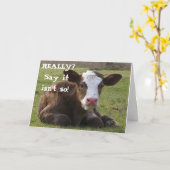 ***RETIREMENT*** IST ETWAS FÜR MOO KARTE (Gelbe Blume)