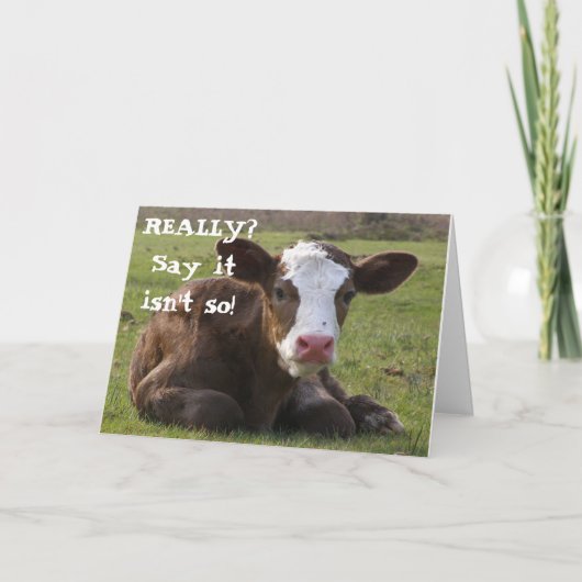 ***RETIREMENT*** IST ETWAS FÜR MOO KARTE (Vorderseite)