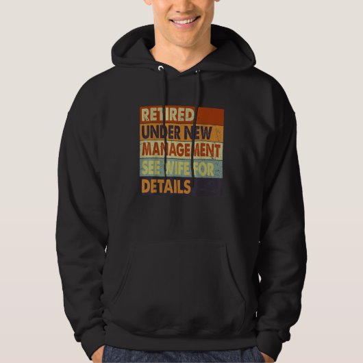 Retirement Men Dad Retiring Party Humor  2 Hoodie (Vorderseite)