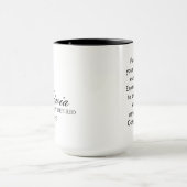 Retirement Mug, Personalized Happy Retirement Cup, Tasse (Zentrum)