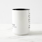Retirement Mug, Personalized Happy Retirement Cup, Tasse (Zentrum)
