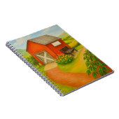 Retirement Notebook | Red Shed Garden Path Notizblock (Rechte Seite)