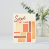 Retirement Party Save The Date Announcement Ankündigungspostkarte (Stehend Vorderseite)