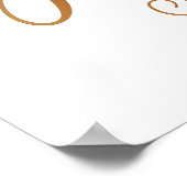 Retirement Party Welcome Sign Poster (Ecke)