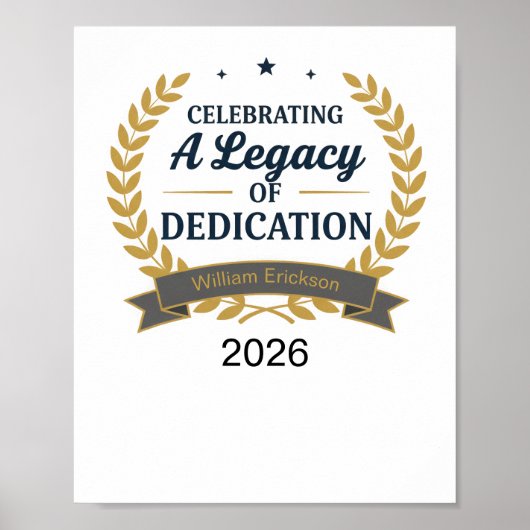 Retirement Poster (Vorne)