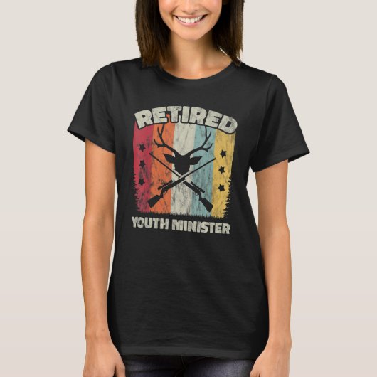 Retirement Retired Youth Minister T-Shirt (Vorderseite)