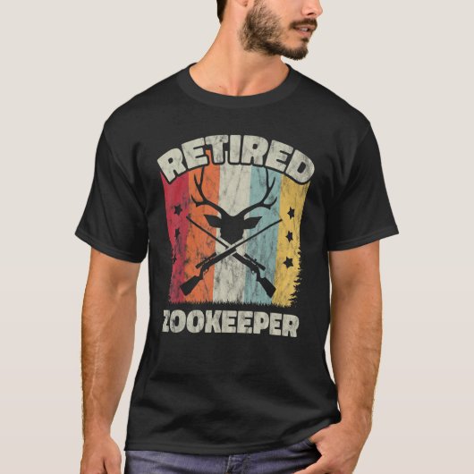 Retirement Retired Zookeeper T-Shirt (Vorderseite)