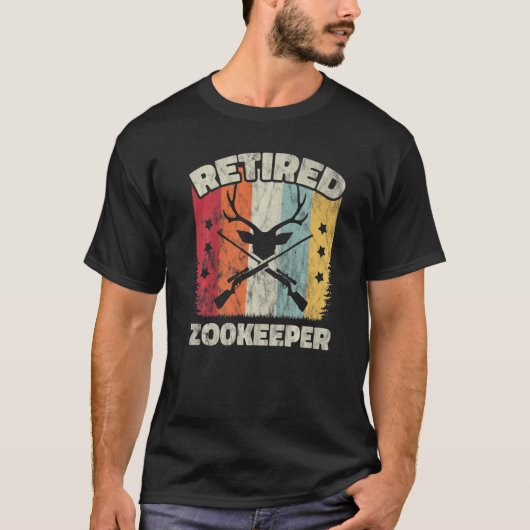 Retirement Retired Zookeeper T-Shirt (Vorderseite)