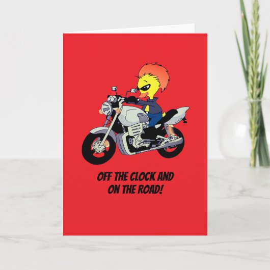 Retirement Ride for Rebel Duck   Karte (Vorderseite)
