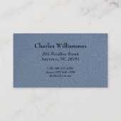 Retirement - Rip Van Winkle image business Telefonnummerkarte (Rückseite)