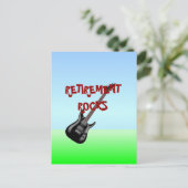 RETIREMENT ROCKS, beliebtes Design, Postkarte (Stehend Vorderseite)
