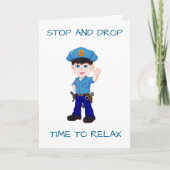 **RETIREMENT** STOP DROP RELAX RETIREMENT RULES!!! KARTE (Vorderseite)