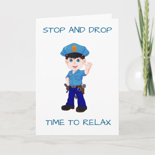 **RETIREMENT** STOP DROP RELAX RETIREMENT RULES!!! KARTE (Vorderseite)