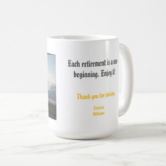 Retirement sunset kaffeetasse (VorderseiteRechts)